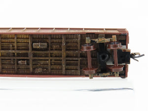 N Scale Micro-Trains MTL ATSF Santa Fe 50' Gondola #7504 w/Load Weathered