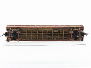 N Scale Micro-Trains MTL ATSF Santa Fe 50' Gondola #7504 w/Load Weathered