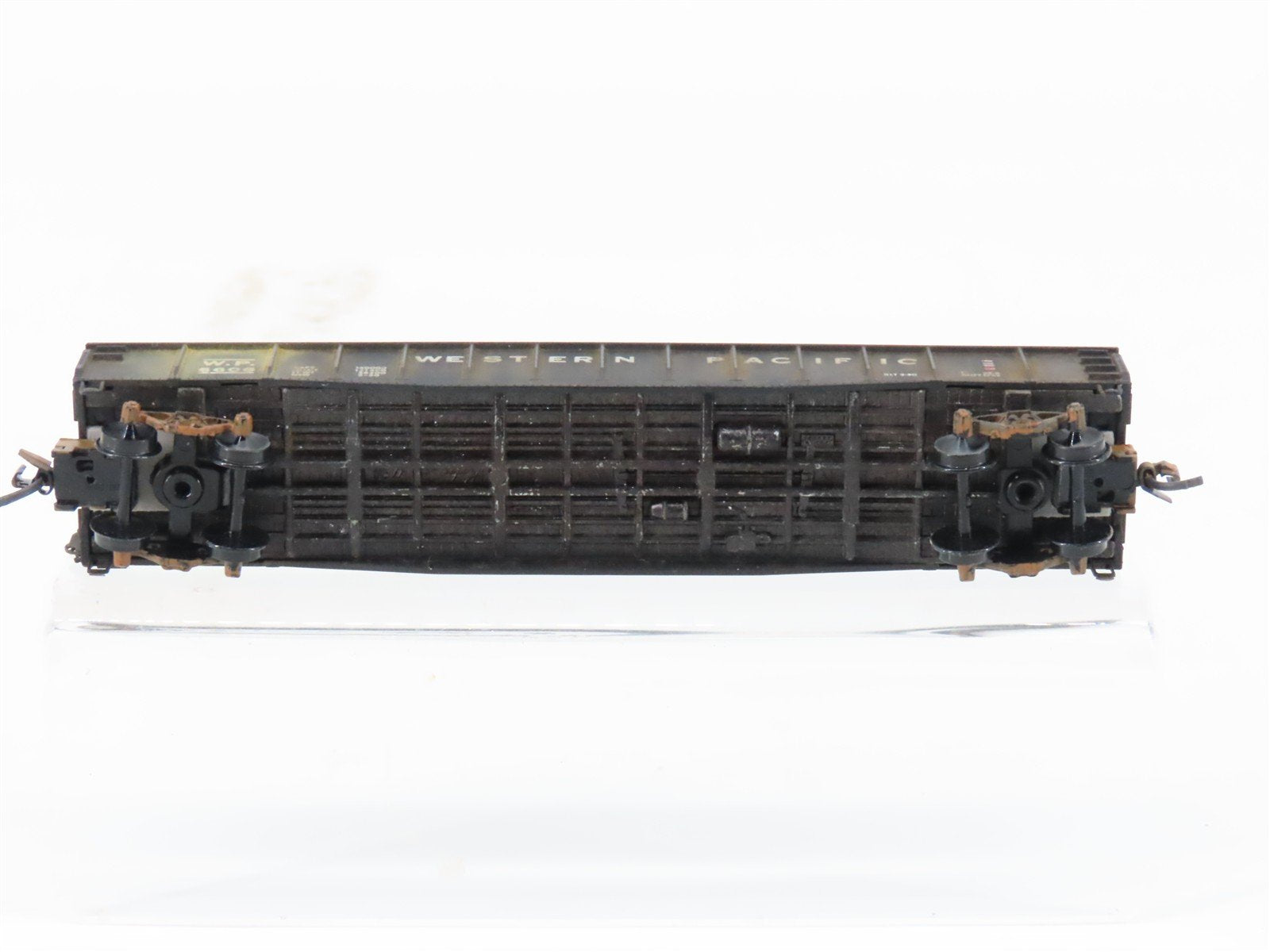 N Micro-Trains/Kadee 46051 WP Western Pacific 50' Gondola #6606 wLoad Weathered