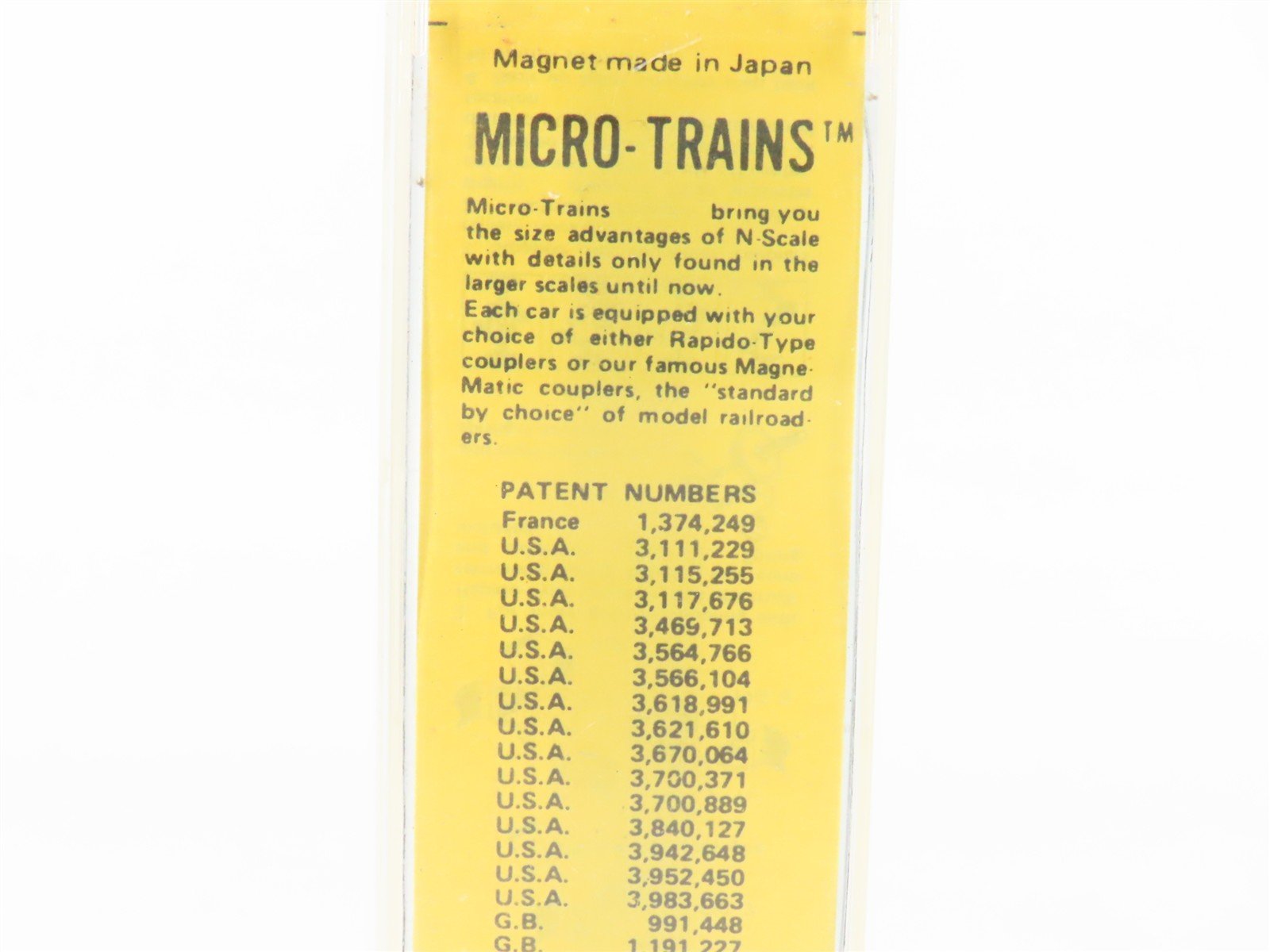 N Micro-Trains/Kadee 46051 WP Western Pacific 50' Gondola #6606 wLoad Weathered