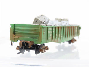 N Scale Micro-Trains/Kadee 46021 BN Railway 50' Gondola #565641 wLoad Weathered