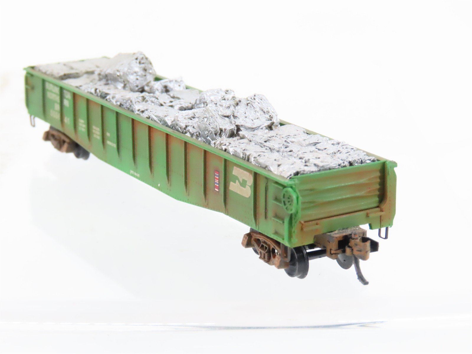 N Scale Micro-Trains/Kadee 46021 BN Railway 50' Gondola #565641 wLoad Weathered