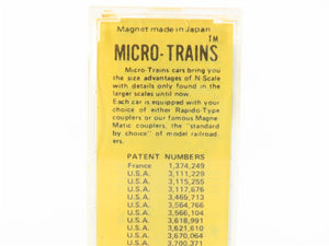 N Scale Micro-Trains/Kadee 46021 BN Railway 50' Gondola #565641 wLoad Weathered