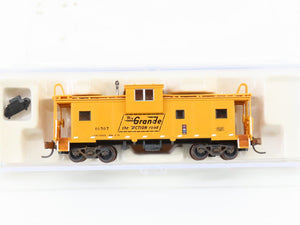 N Scale Atlas 30619 DRGW Rio Grande Extend Vision Caboose #61507 Weathered