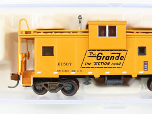 N Scale Atlas 30619 DRGW Rio Grande Extend Vision Caboose #61507 Weathered