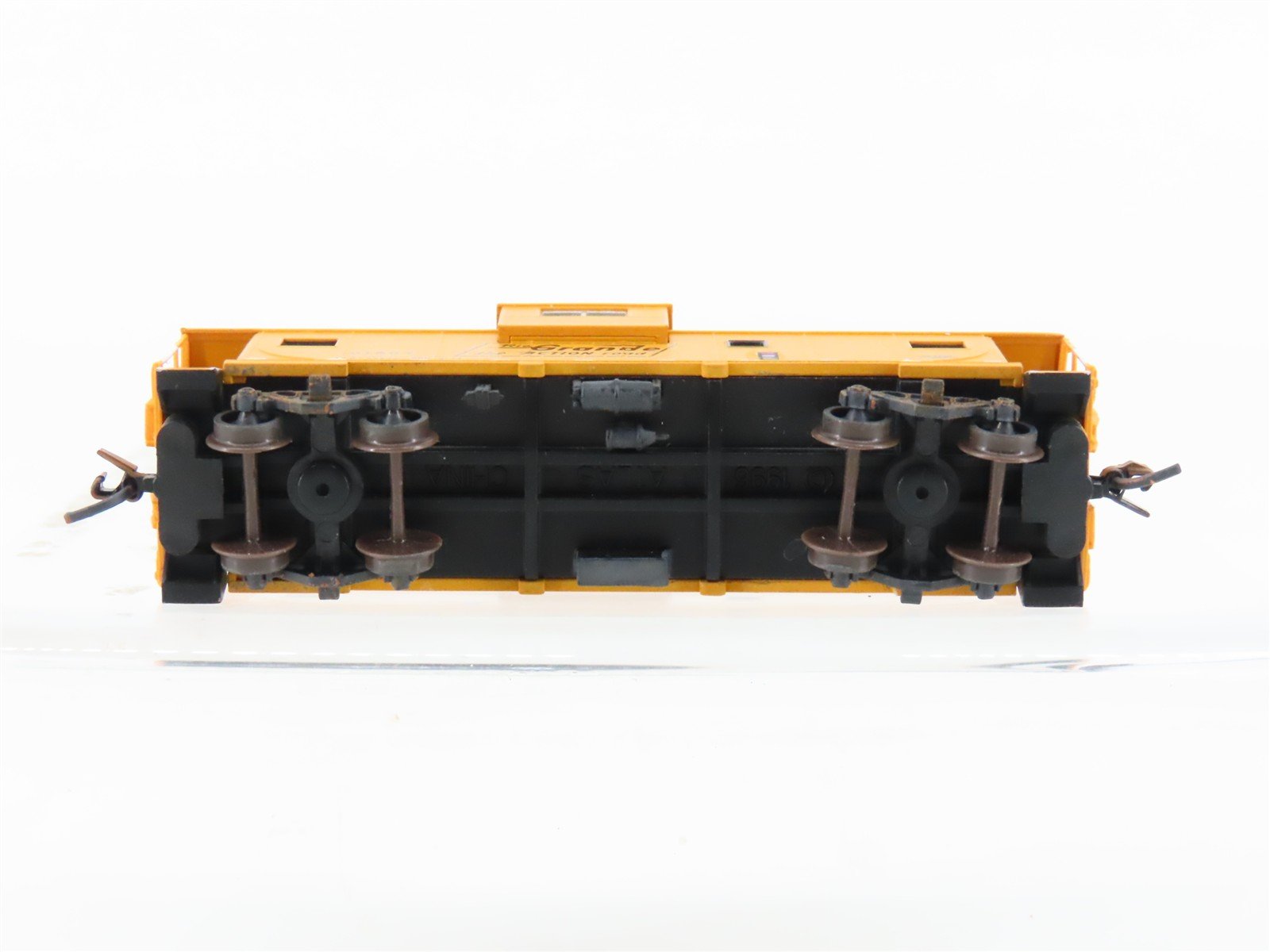 N Scale Atlas 30619 DRGW Rio Grande Extend Vision Caboose #61507 Weathered
