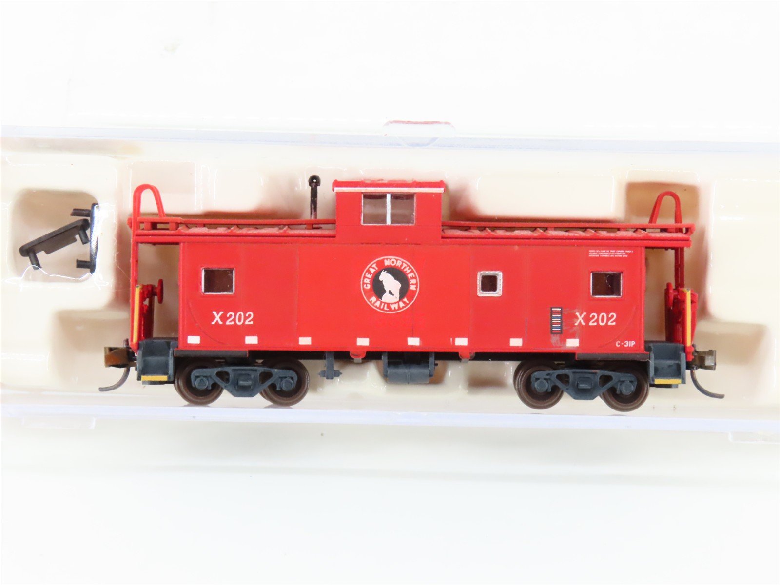 N Scale Atlas 43079 GN Great Northern Standard Cupola Caboose #X202 CUSTOM