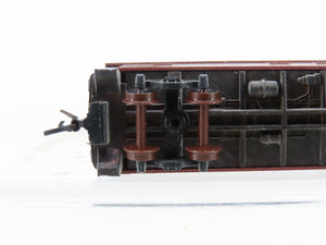 N Scale Micro-Trains/Kadee 50040 ATSF Santa Fe Caboose #1089 Weathered