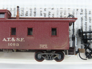 N Scale Micro-Trains/Kadee 50040 ATSF Santa Fe Caboose #1083 Weathered