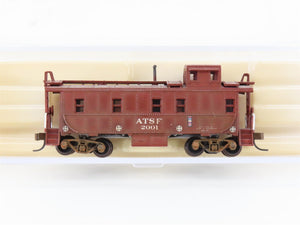 N Scale Altas 50001399 ATSF Santa Fe Cupola Caboose #2001 CUSTOM