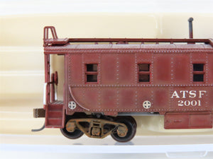 N Scale Altas 50001399 ATSF Santa Fe Cupola Caboose #2001 CUSTOM