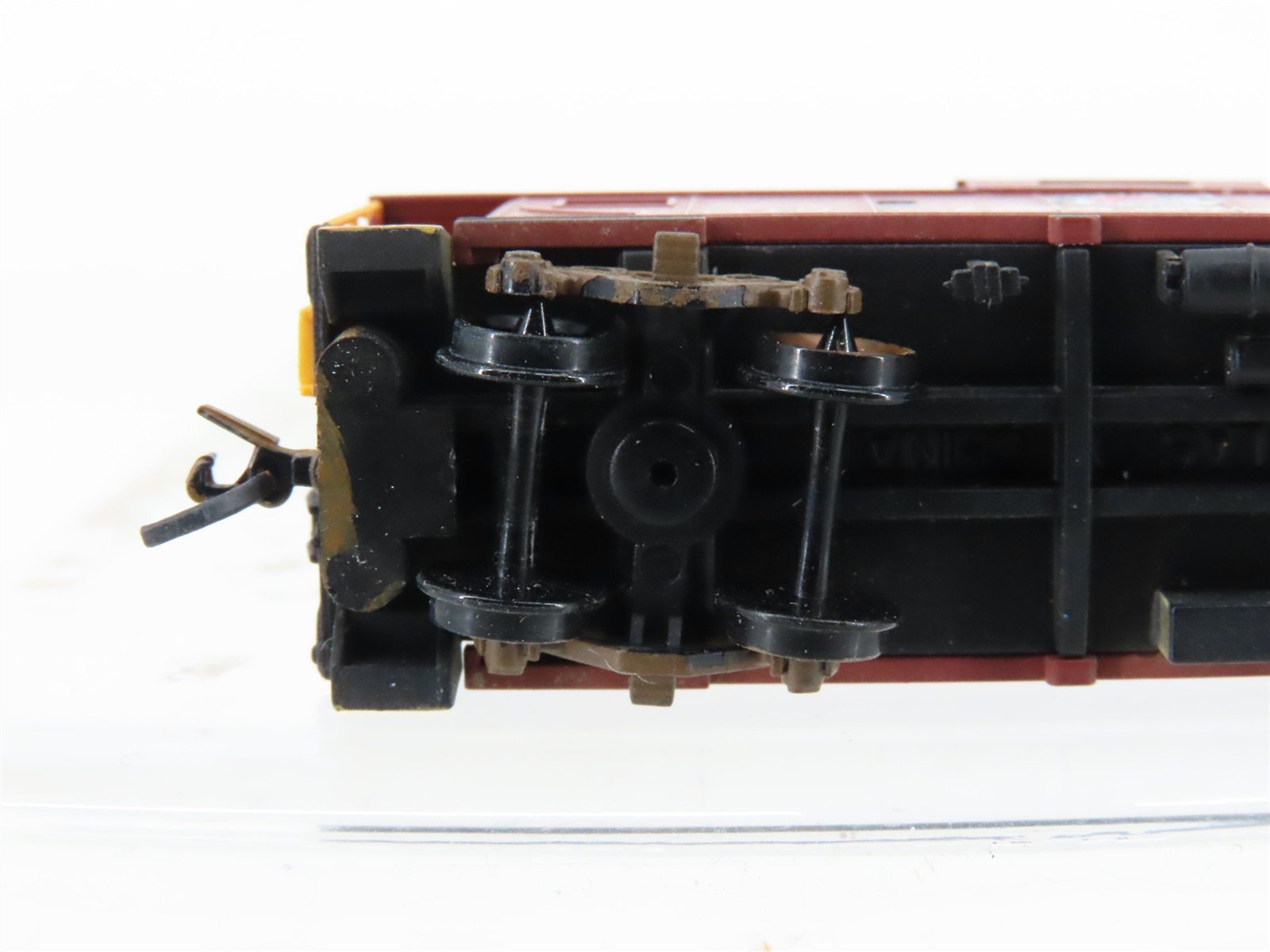 N Scale Atlas 43047 NP Northern Pacific Cupola Caboose #1118 Weathered