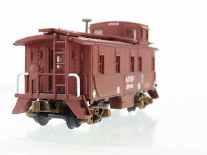N Scale Altas 35672 ATSF Santa Fe Cupola Caboose #2001 CUSTOM