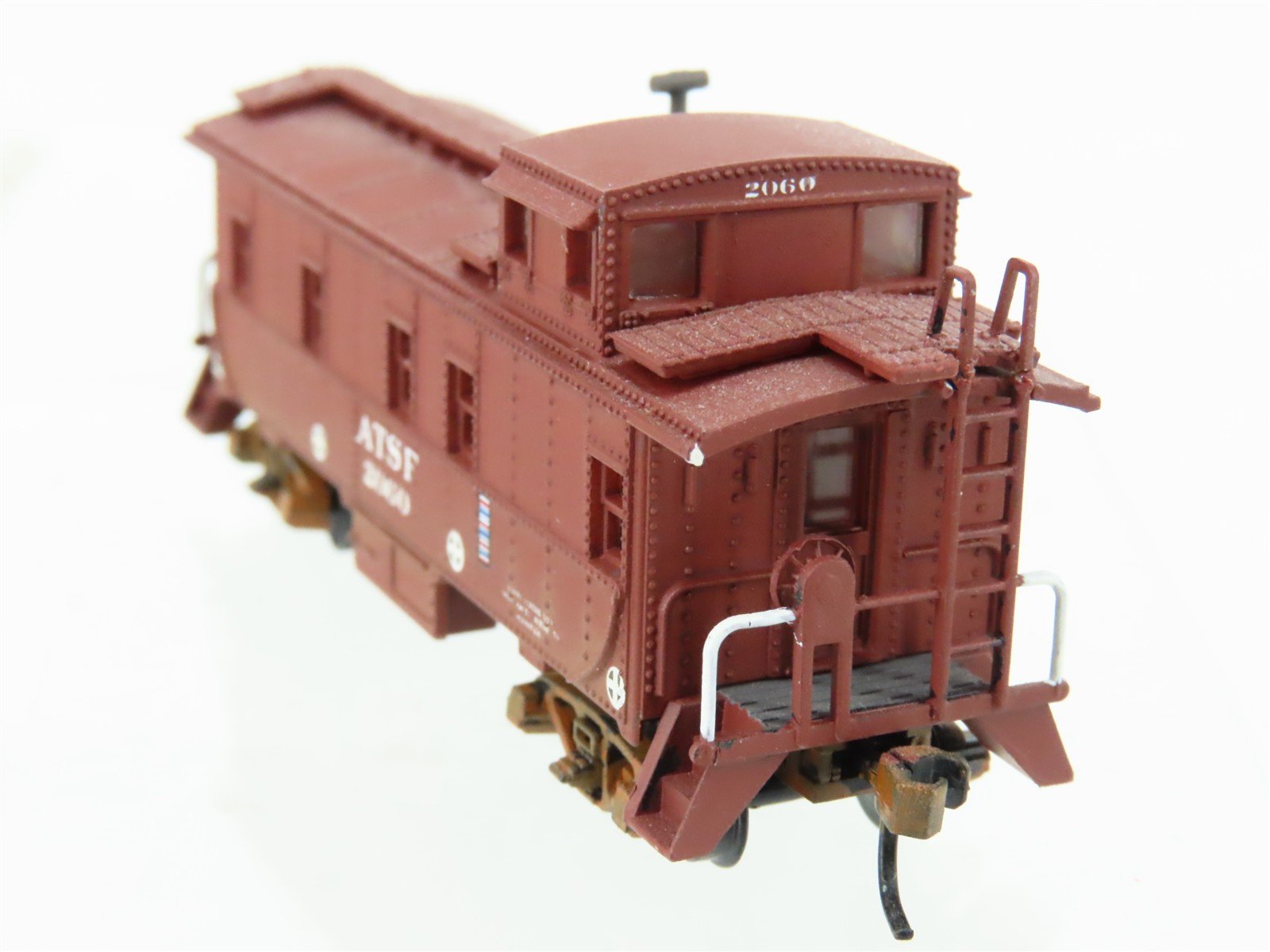 N Scale Altas 35672 ATSF Santa Fe Cupola Caboose #2001 CUSTOM