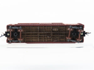 N Scale Micro-Trains MTL RI Rock Island 40' Boxcar #161462 Weathered