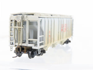 N Scale Atlas UP Union Pacific 3-Bay Covered Hopper #19711 Weathered