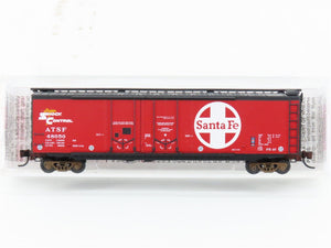 N Scale Micro-Trains MTL 03600070 ATSF Santa Fe 50' Boxcar #48050 Weathered