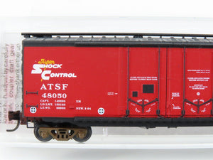 N Scale Micro-Trains MTL 03600070 ATSF Santa Fe 50' Boxcar #48050 Weathered