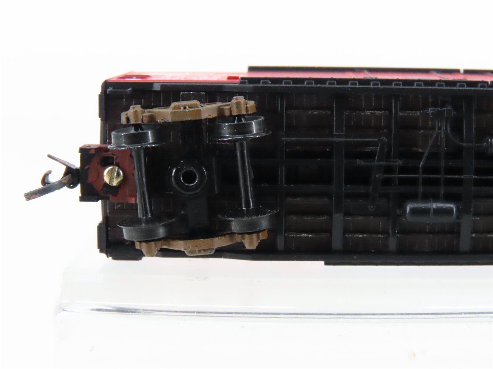 N Scale Micro-Trains MTL 03600070 ATSF Santa Fe 50' Boxcar #48050 Weathered