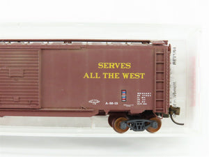 N Scale Micro-Trains MTL 78030 UP Union Pacific 50' Boxcar #161100 Weathered
