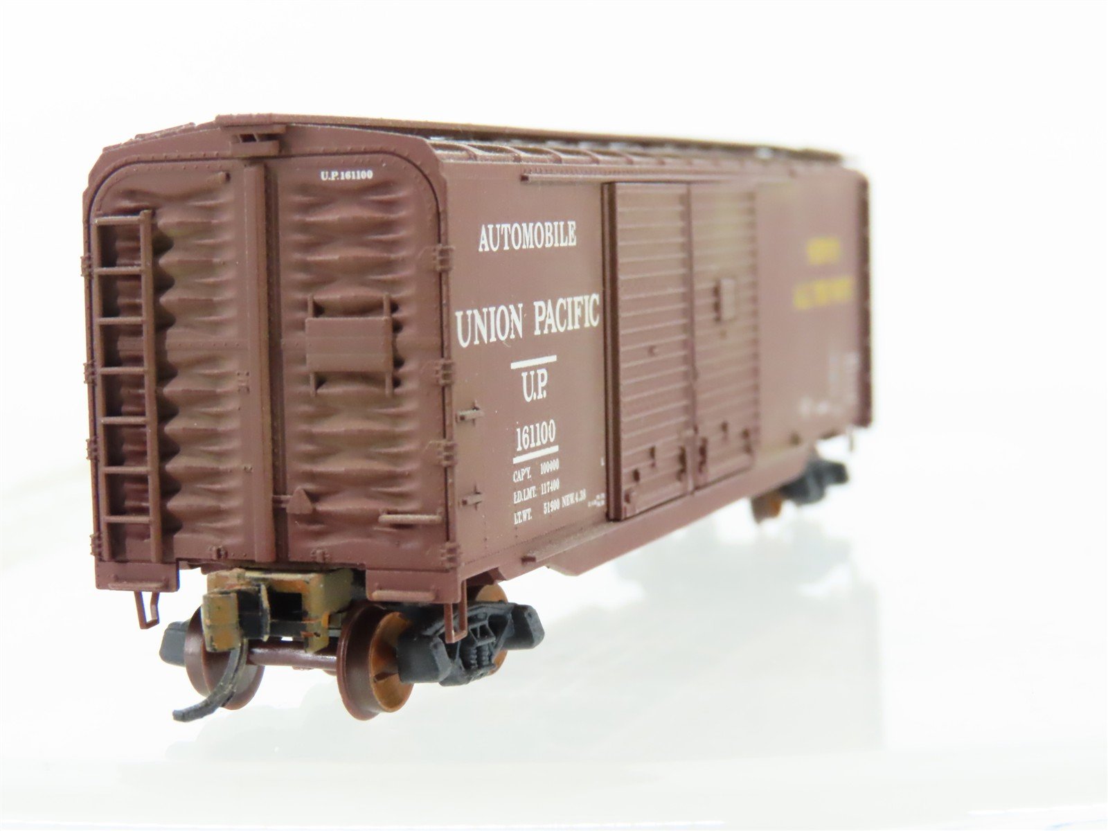 N Scale Micro-Trains MTL 78030 UP Union Pacific 50' Boxcar #161100 Weathered