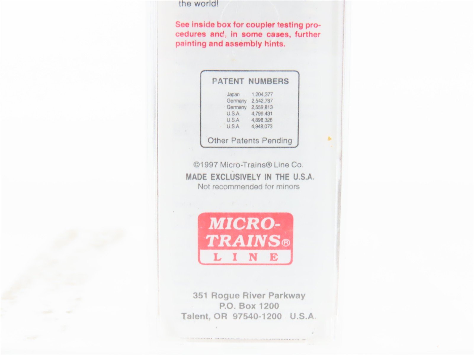 N Scale Micro-Trains MTL 78030 UP Union Pacific 50' Boxcar #161100 Weathered