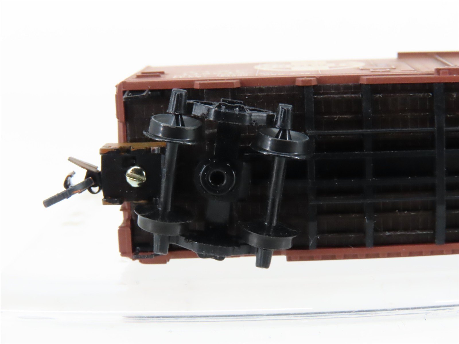 N Scale Micro-Trains MTL 02152110 ATSF Santa Fe 40' Boxcar #149948 Weathered