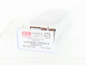N Scale Micro-Trains MTL 02152110 ATSF Santa Fe 40' Boxcar #149948 Weathered