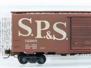 N Micro-Trains MTL 20246 SP&S Railway 40' Standard Boxcar #12263 Weathered