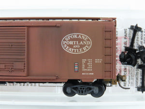 N Micro-Trains MTL 20246 SP&S Railway 40' Standard Boxcar #12263 Weathered