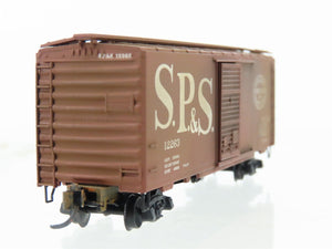 N Micro-Trains MTL 20246 SP&S Railway 40' Standard Boxcar #12263 Weathered