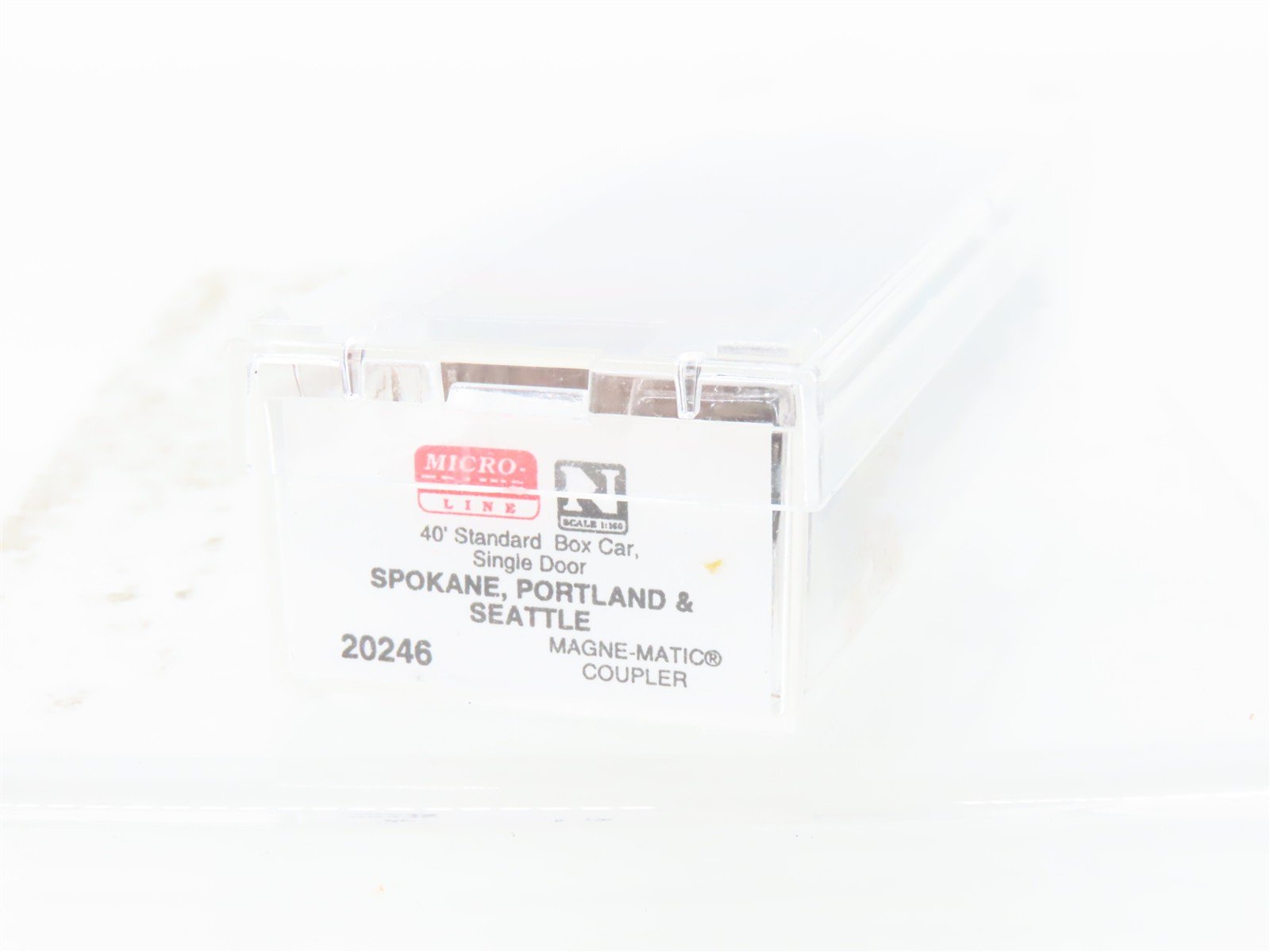 N Micro-Trains MTL 20246 SP&S Railway 40' Standard Boxcar #12263 Weathered