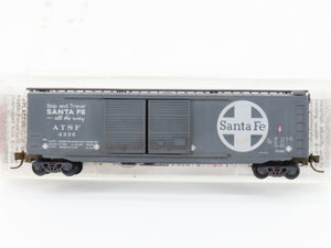 N Scale Micro-Trains MTL 34250 ATSF Santa Fe 50' Boxcar #4336 Weathered