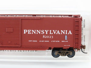 N Scale Micro-Trains MTL 78010 PRR Pennsylvania 50' Boxcar #82023 Weathered