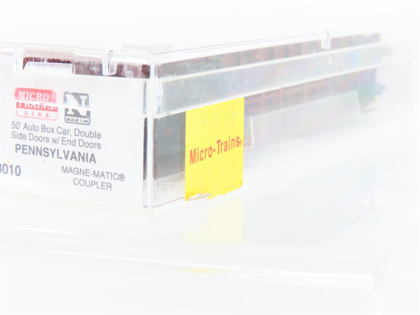 N Scale Micro-Trains MTL 78010 PRR Pennsylvania 50' Boxcar #82023 Weathered