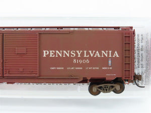 N Scale Micro-Trains MTL 78010 PRR Pennsylvania 50' Boxcar #81906 Weathered