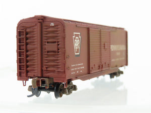 N Scale Micro-Trains MTL 78010 PRR Pennsylvania 50' Boxcar #81906 Weathered