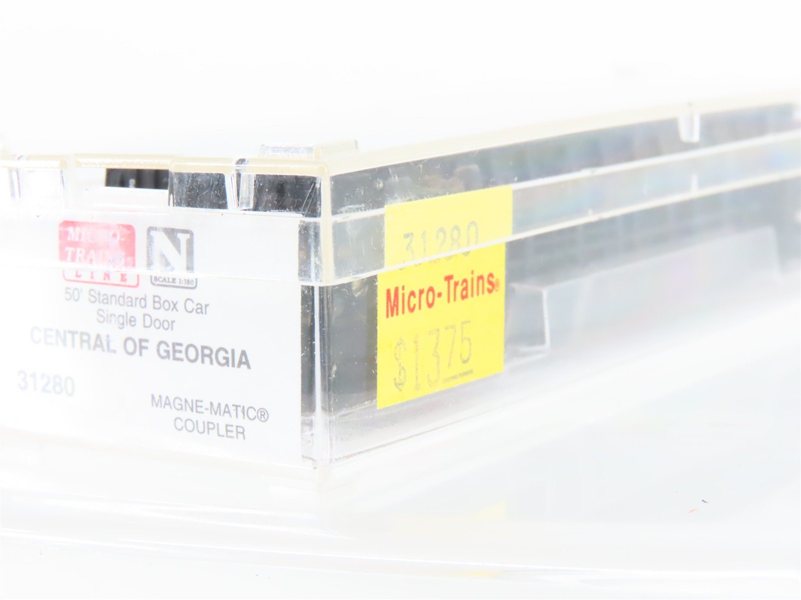 N Micro-Trains MTL 31280 CofG Central of Georgia 50' Boxcar #1570 Weathered