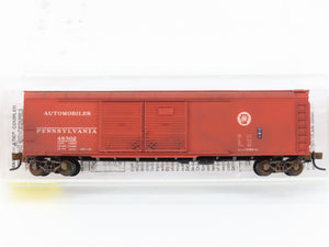 N Scale Micro-Trains MTL 79010 PRR Pennsylvania 50' Boxcar #48302 Weathered
