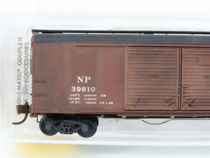 N Scale Micro-Trains MTL 79020 NP Northern Pacific 50' Boxcar #39610 Weathered