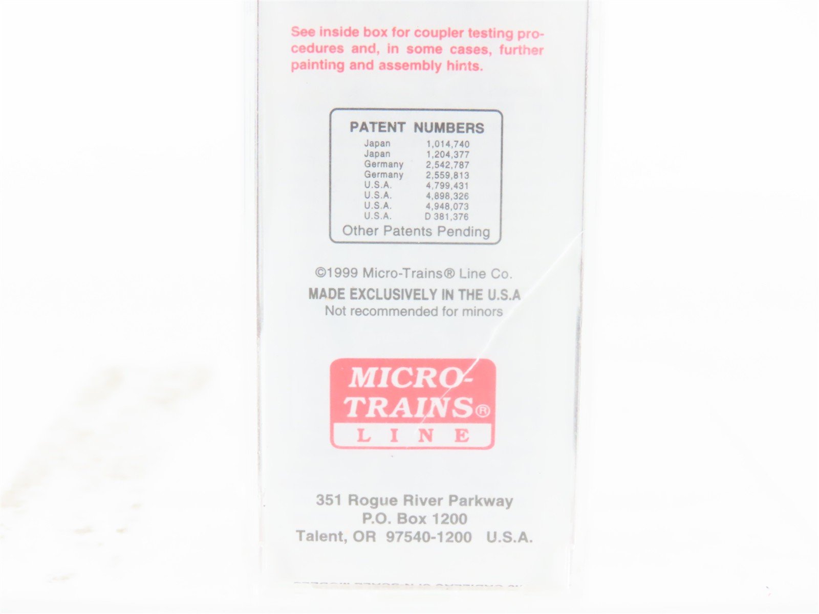N Scale Micro-Trains MTL 79020 NP Northern Pacific 50' Boxcar #39610 Weathered