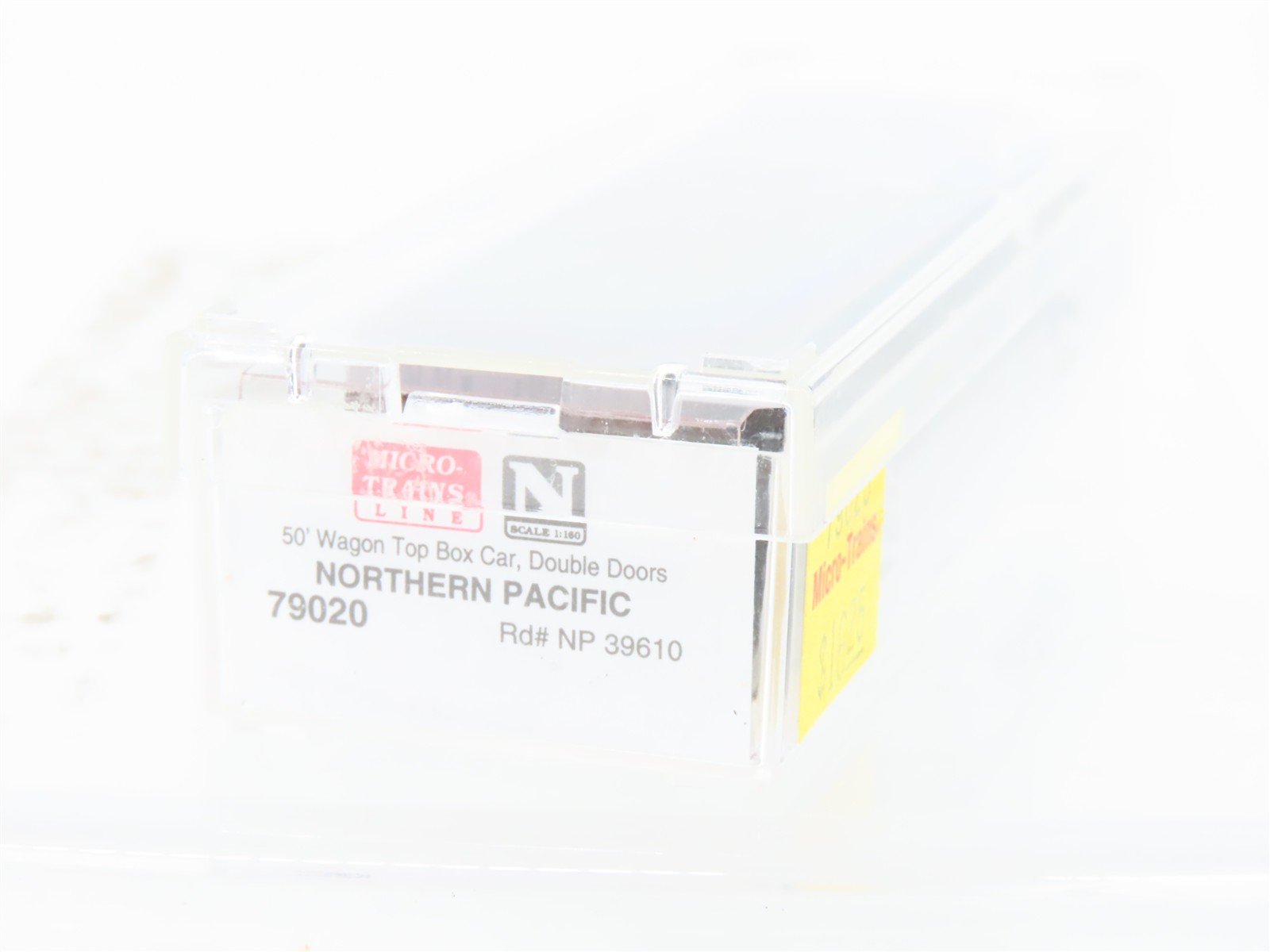 N Scale Micro-Trains MTL 79020 NP Northern Pacific 50' Boxcar #39610 Weathered