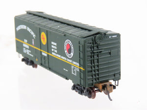 N Scale Micro-Trains MTL 21210 NP Northern Pacific 40' Boxcar #98593 Weathered
