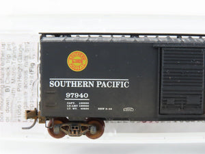 N Scale Micro-Trains MTL 20090 SP Southern Pacific 40' Boxcar #97940 Weathered
