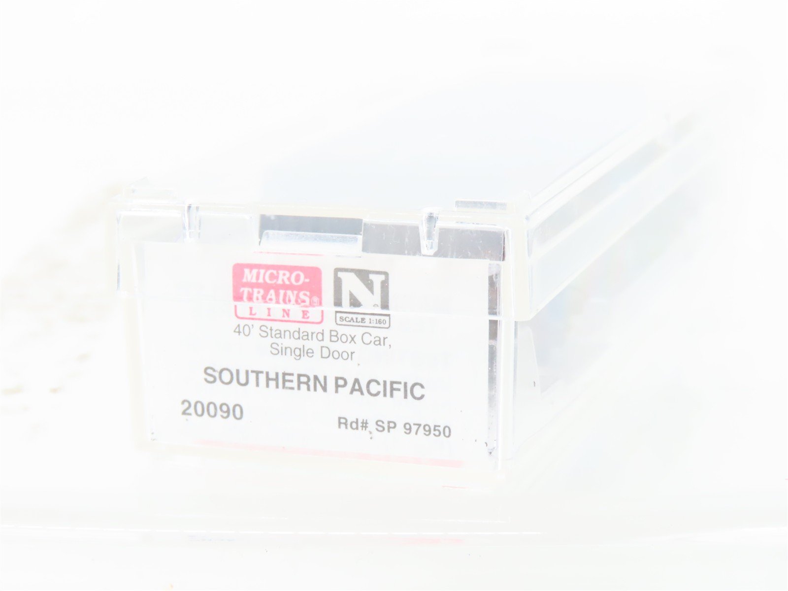 N Scale Micro-Trains MTL 20090 SP Southern Pacific 40' Boxcar #97940 Weathered