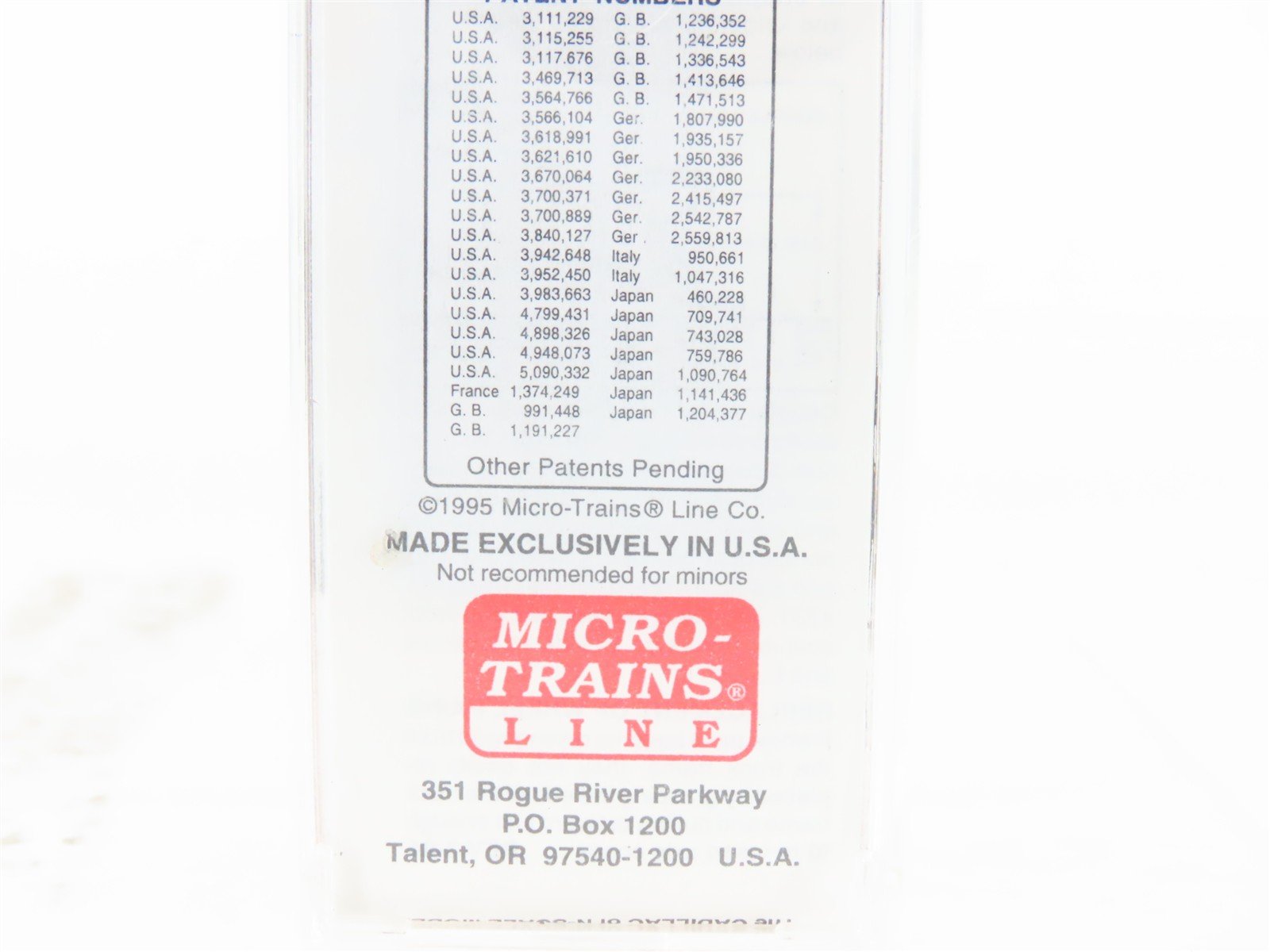 N Scale Micro-Trains MTL 20760 SP Southern Pacific 40' Boxcar #98022 Weathered