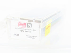 N Scale Micro-Trains MTL 21250 NH New Haven 40' Boxcar #45097 Weathered