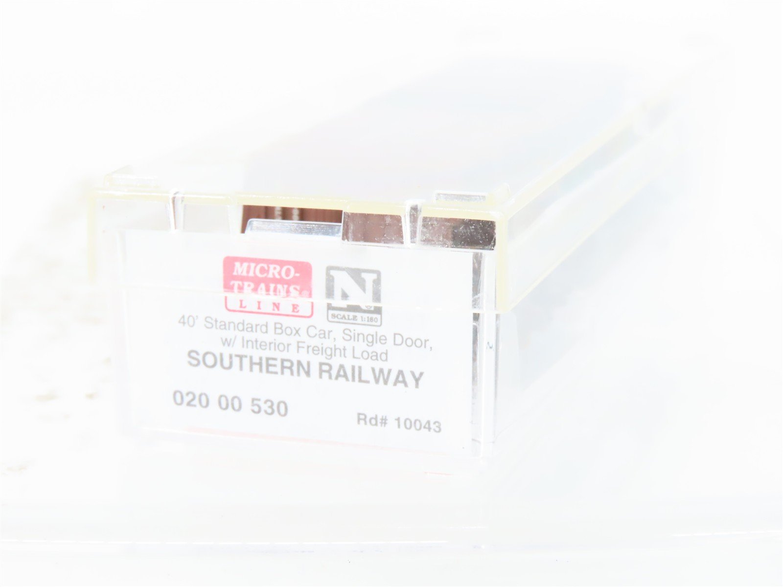 N Scale Micro-Trains MTL 02000530 Southern 40' Boxcar #10043 Weathered