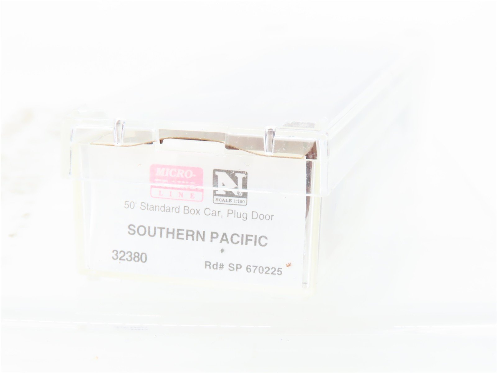 N Scale Micro-Trains MTL 32380 Southern Pacific 50' Boxcar #670225 Weathered