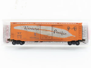 N Scale Micro-Trains MTL 03100290 WP Western Pacific 50' Boxcar #3026 Weathered